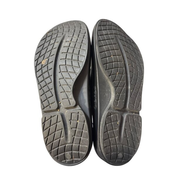 Oofos OOriginal Black Slide Sandals Mens 13 Comfortable Arch Support - Picture 5 of 6